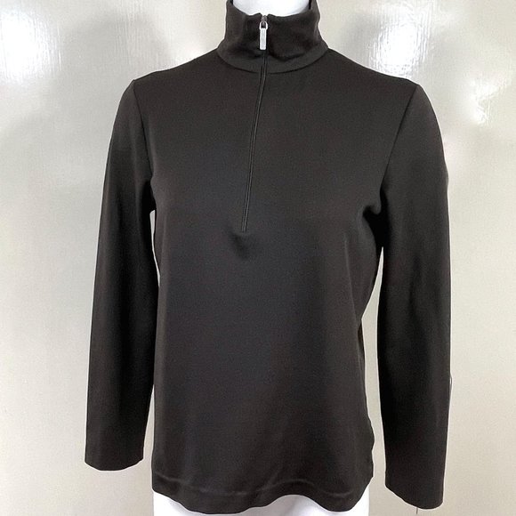 Auc Max Mara Quarter-Zip Pullover Athletic Top - Picture 7 of 12